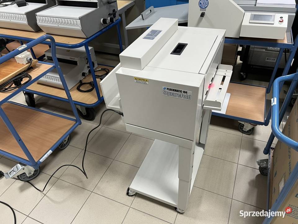 Kreator grzbietu Plockmatic 104 SquareFold Radom