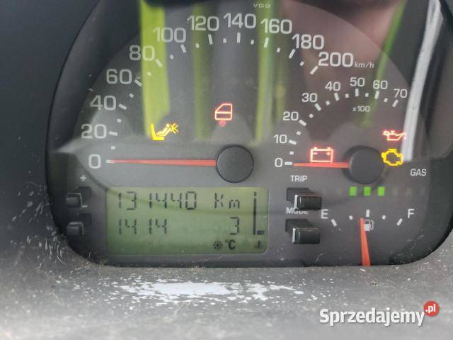 Fiat Multipla GAZ LPG 6 OSOBOWY nowy rozrząd czujnik parkowania