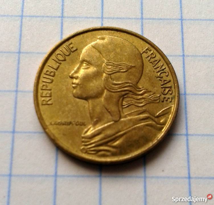5 CENTIMES 1974 FRANCJA Parczew