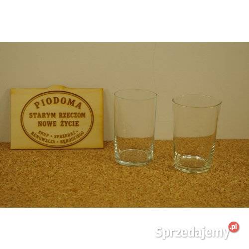 Komplet 2 wysokich szklanek long drink szkło