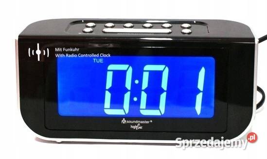 Radiobudzik Fm Soundmaster Fur4005 Czarny Radioodtwarzacze Brzozów