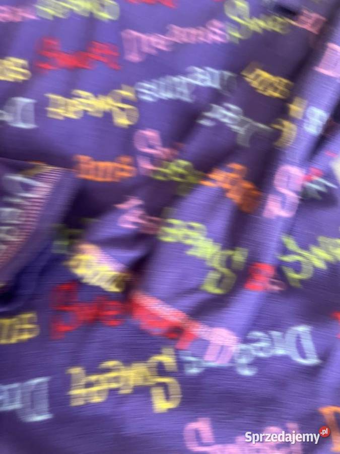 Góra piżamy amerykańska koszula fioletowa Odzież sprzedam