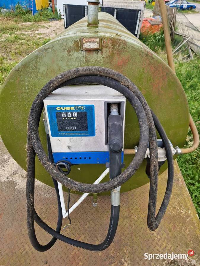 Zbiornik metalowy lubuskie Deszczno