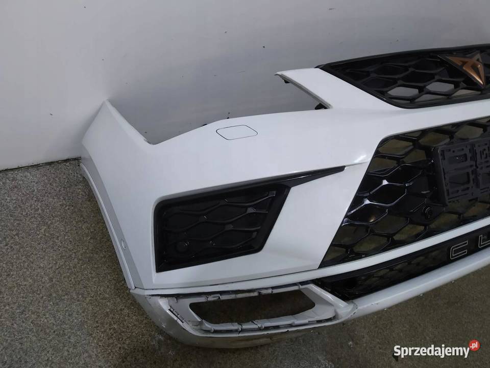 ZDERZAK PRZÓD BIAŁY SEAT PDC SPRYSKI 575 PRZED