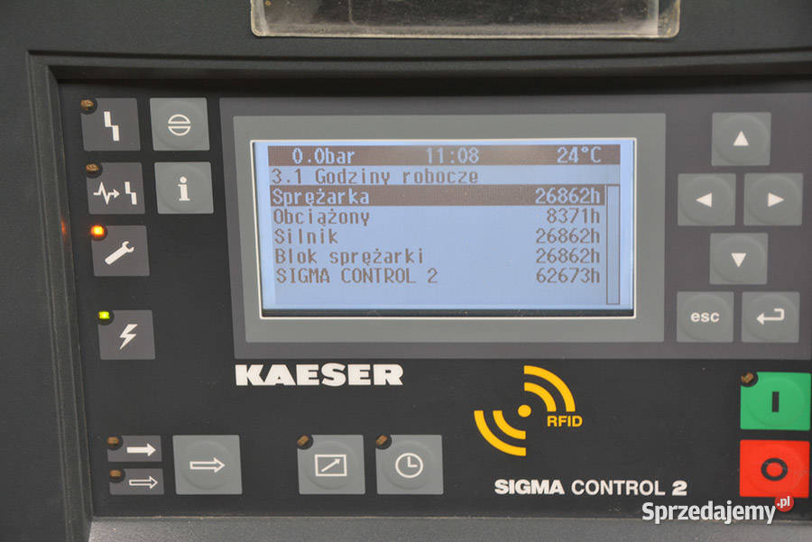 6457 SPRĘŻARKA ŚRUBOWA KAESER SK 25 T małopolskie Biertowice sprzedam