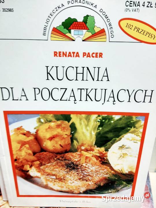 Kuchnia początkujących unikatowe książki outlet mazowieckie Warszawa sprzedam