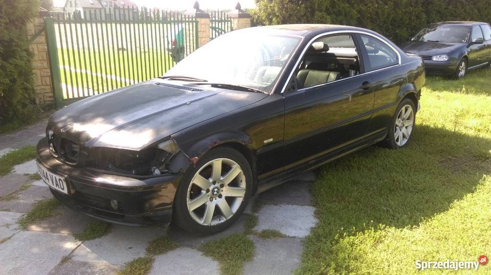 Bmw e46 coupe anglik okazja zamiana poduszka powietrzna Kębliny sprzedam