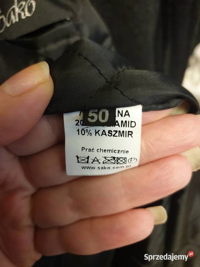 Wiosenna katana krótki płaszcz SAKO rozmiar 50 Kraków