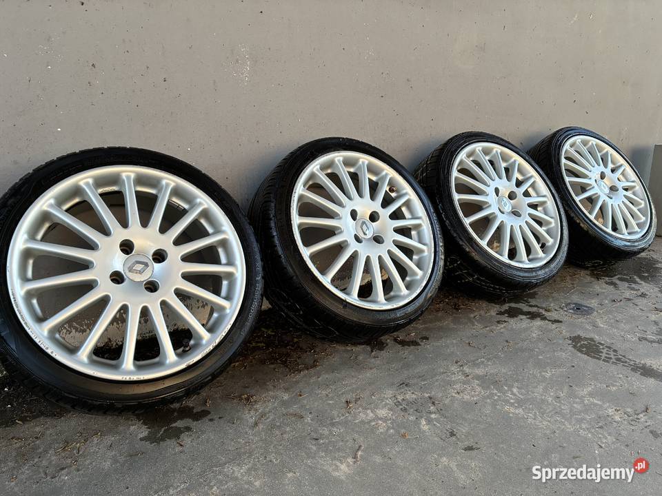 Felgi aluminiowe oryginalne Renault 17 z oponami