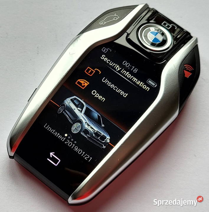 PILOT KLUCZYK BMW X7 G07 DIGITAL DISPLAY SMART