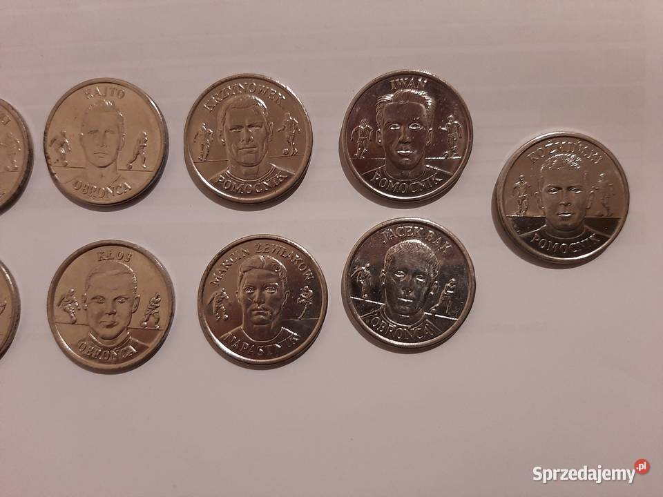 Medale z piłkarzami Zgierz sprzedam