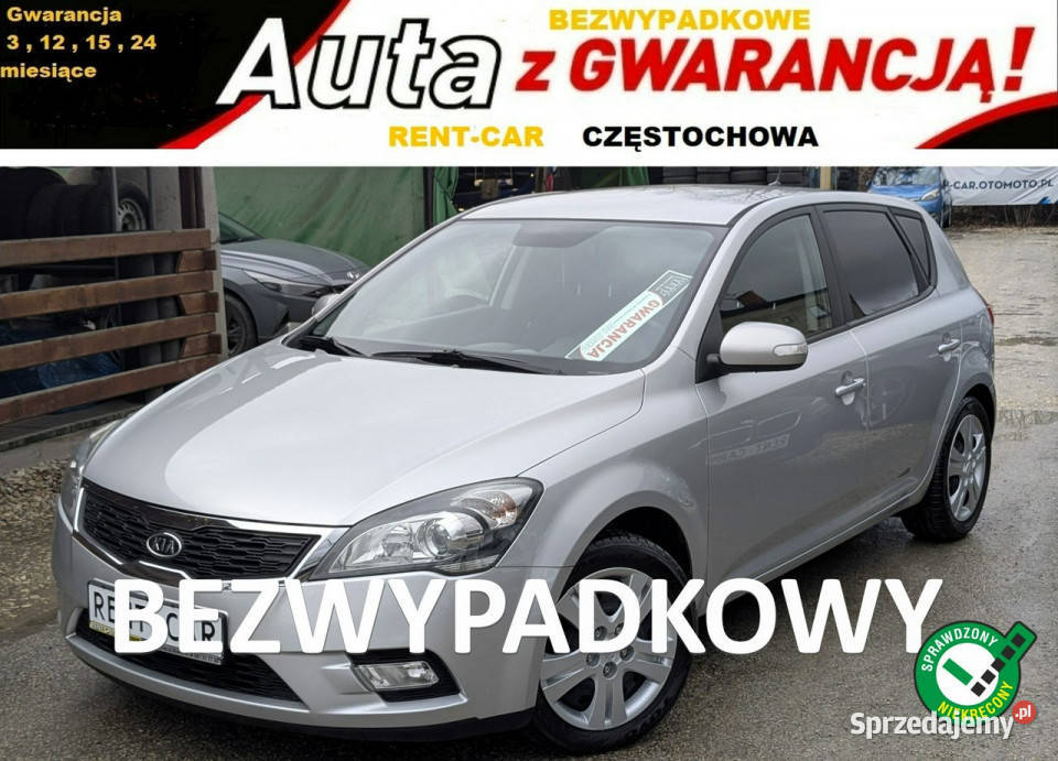 Kia Ceed 16D90OPŁACONYBezwypadkowy szary
