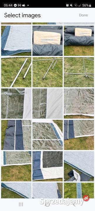 Duży przedsionek Bradcot Classic 1050 16 dwa sprzedam