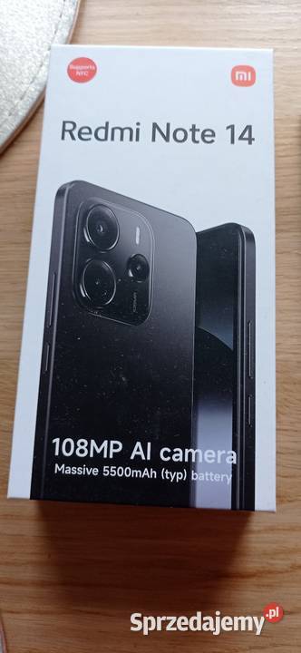 Sprzedam telefon Redmi Note 14 Redmi Korzenna