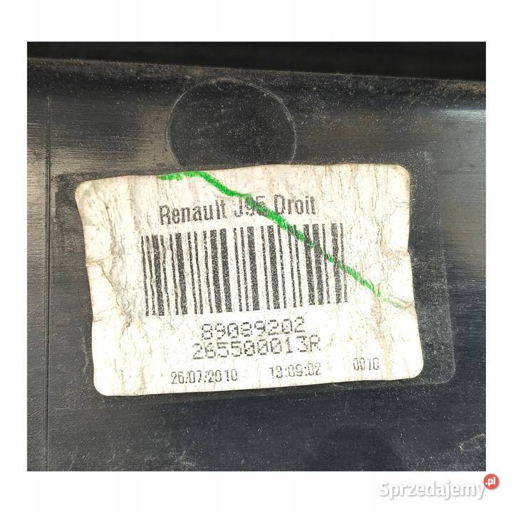 LAMPA PRAWA Renault Scenic III 20092013 tylna