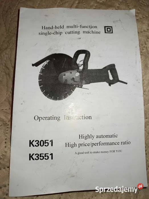 Przecinarka do betonu Poznań sprzedam