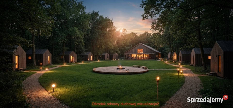 Unikatowy park pod Warszawą 24zł/m2 Kiełki