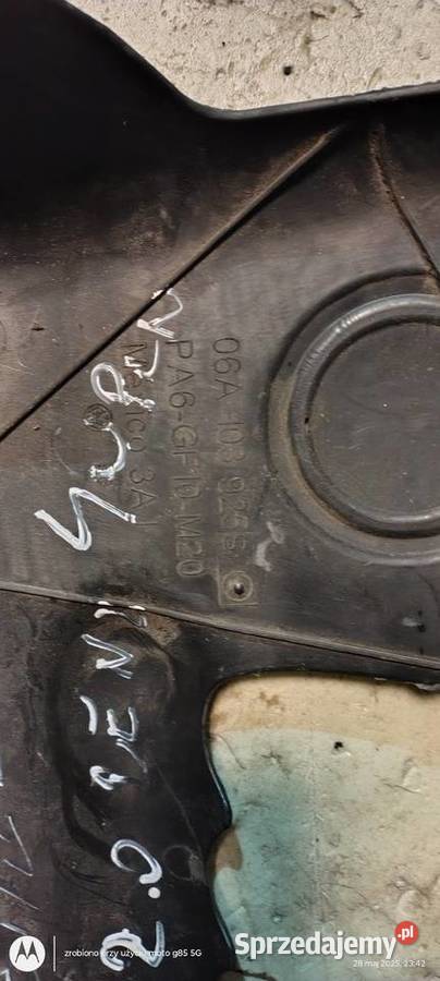 Osłona górna na silnik VW 20 Benzyna Osłony silnika dolnośląskie Lubin