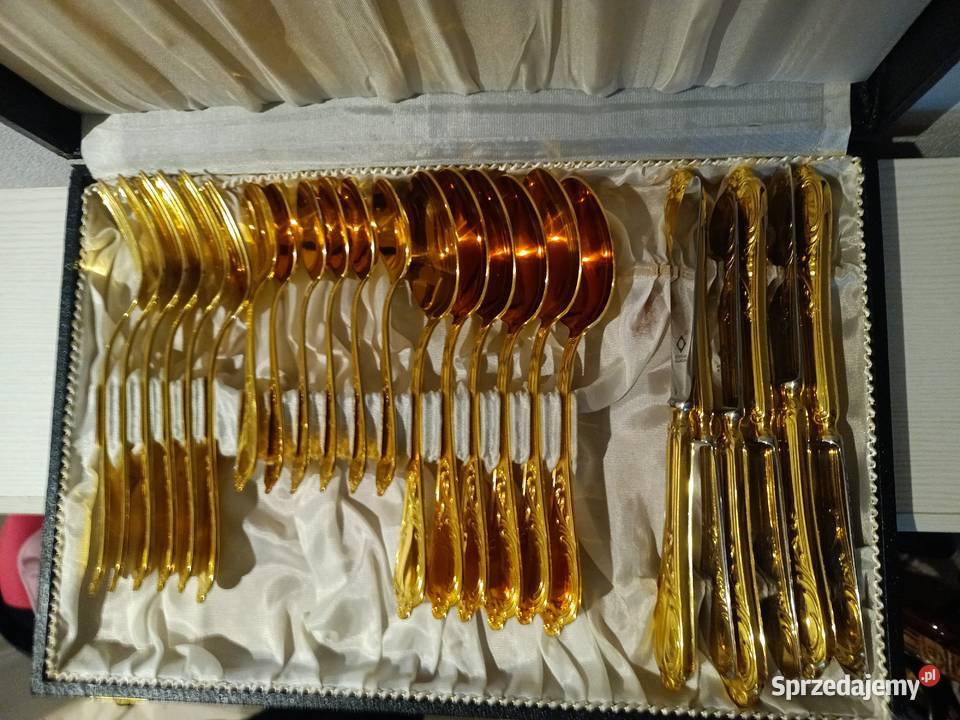 Pozłacane sztucce Pozostałe Międzyrzecz