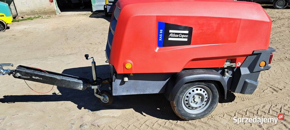 Sprężarka Kompresor ATLAS COPCO XAS 88 2019r kujawsko-pomorskie Sitowiec sprzedam