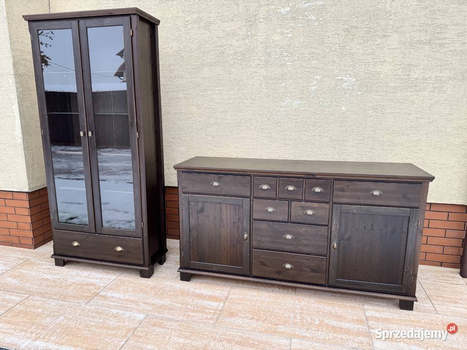 Komoda drewniana Markor Ikea szafka witryna Komody Garwolin