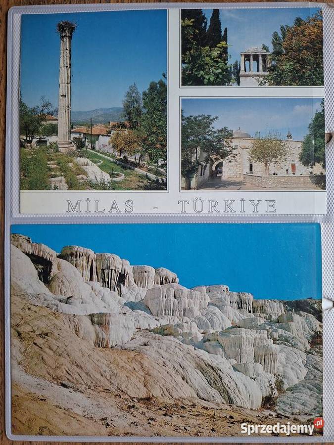 Turcja pocztówki Izmir Stambuł Milet Pamukkale i Pocztówki i karty telefoniczne Kraków