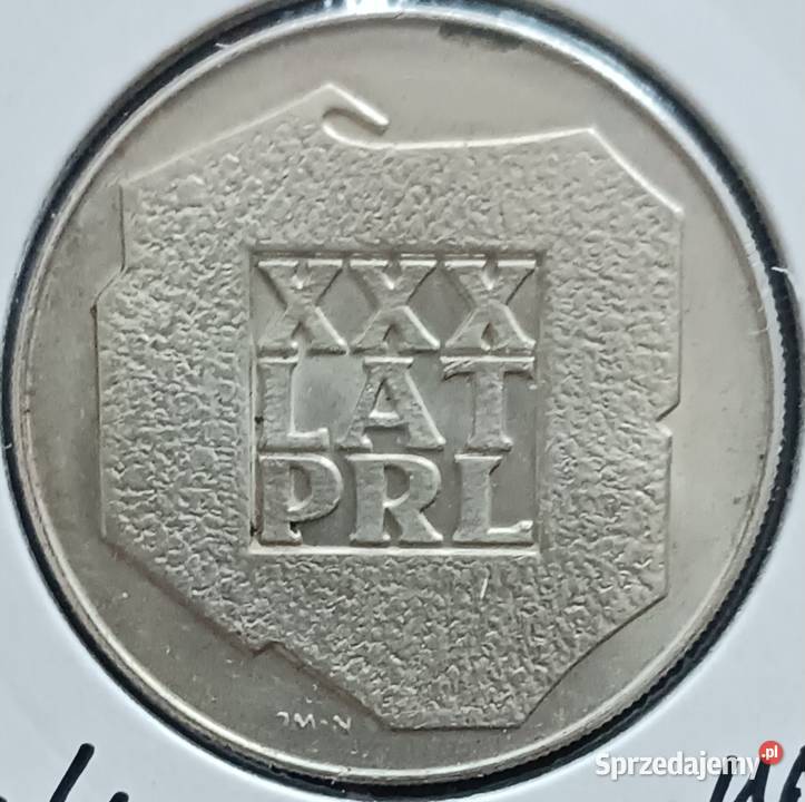200 XXX Lat PRL 1974 r Mapka 4 mennicze Numizmatyka Konin