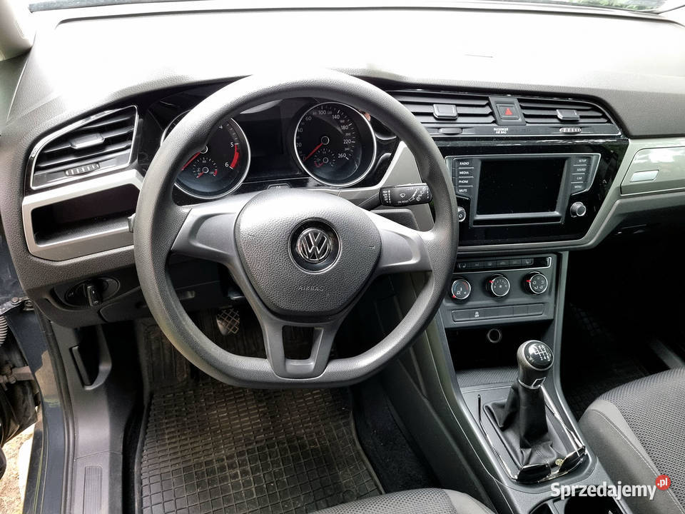 Volkswagen Touran 5t 2015 16TDI salon Polska system Start-Stop Motoryzacja Wrocław sprzedam