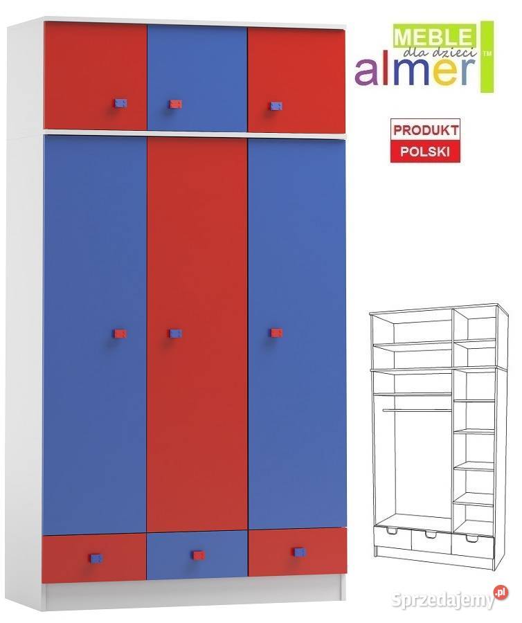 BRICKS N10N szafa dziecięca 120x53 w227 warmińsko-mazurskie Elbląg