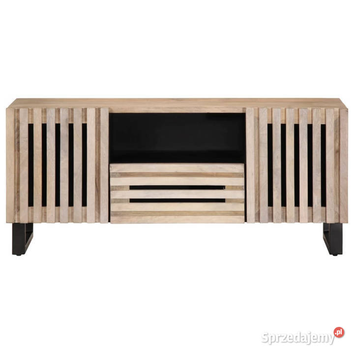 Szafka pod telewizor 100x34x46 lite drewno mango Pozostałe Warszawa