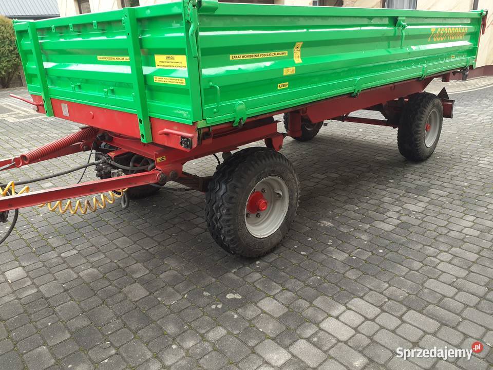Przyczepa Pronar 2008 T653 wywrotka 3stronna D47 Przyczepy rolnicze Bodzentyn