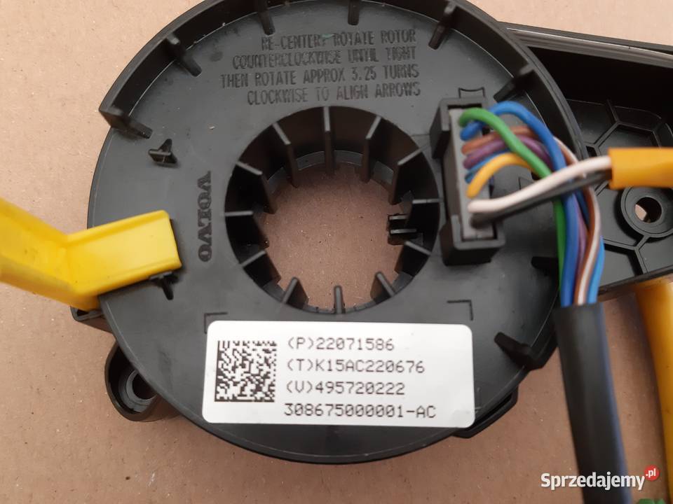 VOLVO FH4 FM TAŚMA KIEROWNICY ZWIJAK TEMPOMAT Trzciel