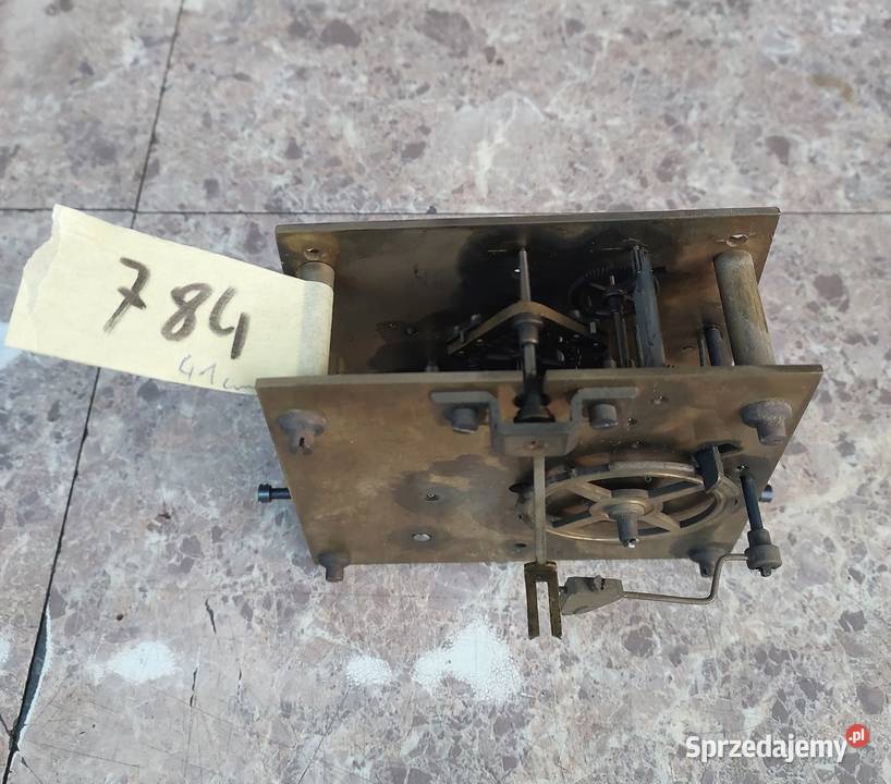784 Mechanizm starego zegara ściennego Concordia pomorskie