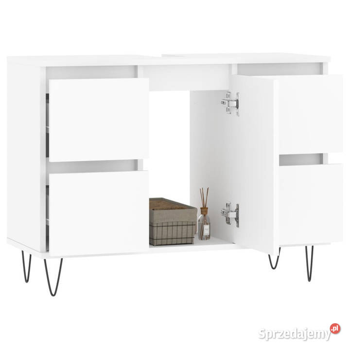 Szafka łazienkowa biała 80x33x60 materiał Łazienkowe mazowieckie Warszawa