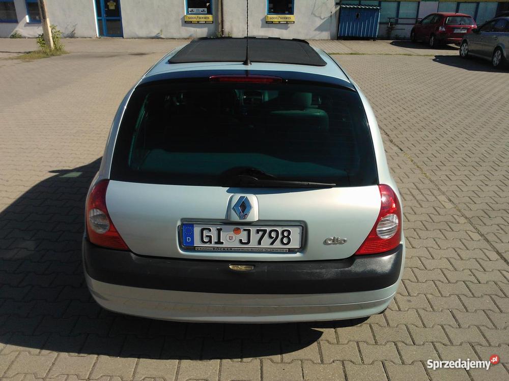 RENAULT CLIO II Dach sterowany elektrycznie 2004 manualna Katowice