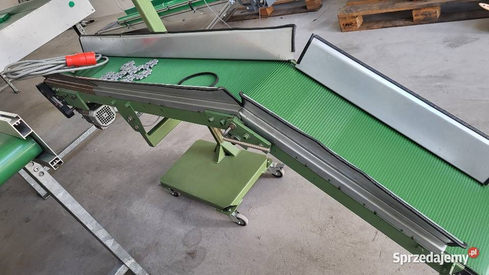 Taśmociąg łamany L przenośnik tasmowy 225 150 75 Białogard sprzedam