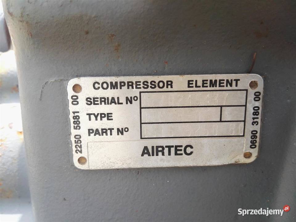 Stopień ATLAS COPCO AIRTEC OIS H05 AIA024543 Wilków