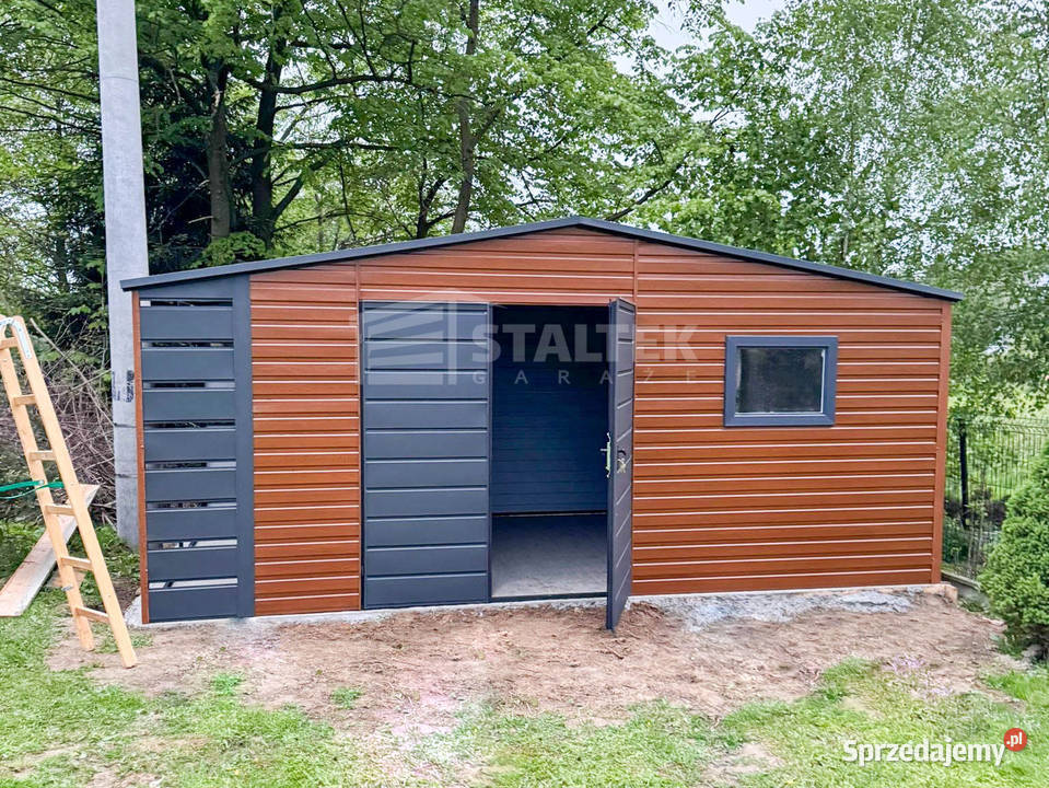 Schowek Domek Ogrodowy 55x3m wiata 05m Brama Chodzież sprzedam