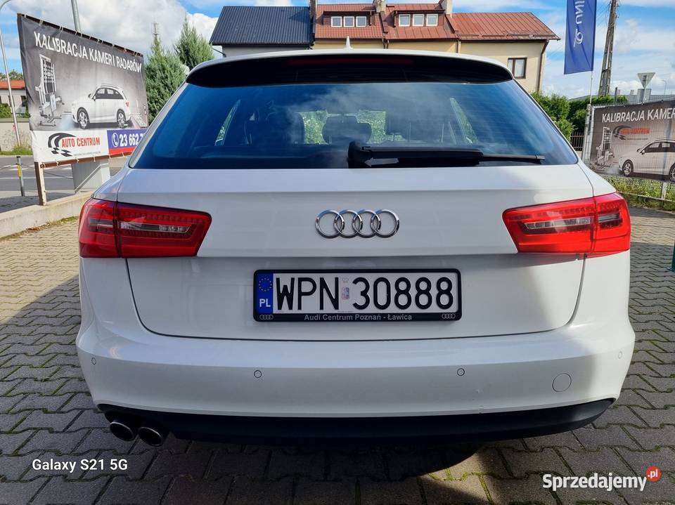 Audi A6 C7 20 TDI 177 skóra nawigacja autoalarm mazowieckie Płońsk