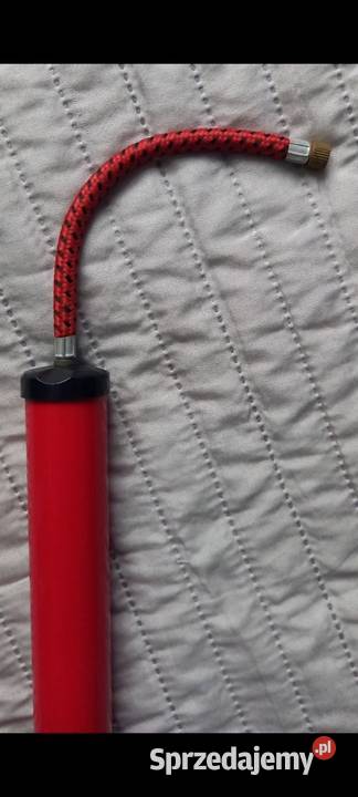 Pompka ręczna do piłki z wężykiem Piłka nożna Małkinia Górna