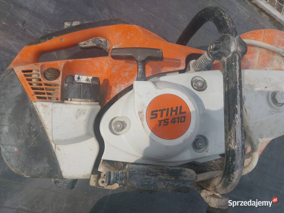 Stihl TS410 Piła spalinowa do betonu i Borek Wielkopolski