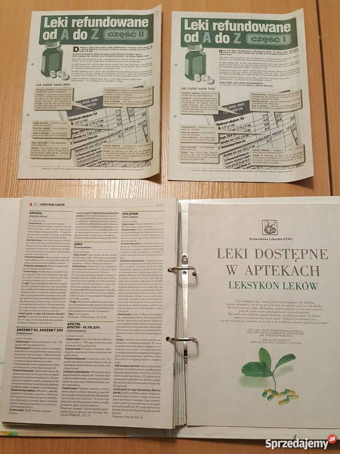 LEKSYKON LEKÓW Wydawnictwo PZWL Złotniki sprzedam