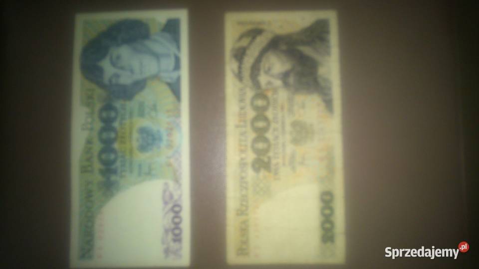 banknot 1000zł z 1982