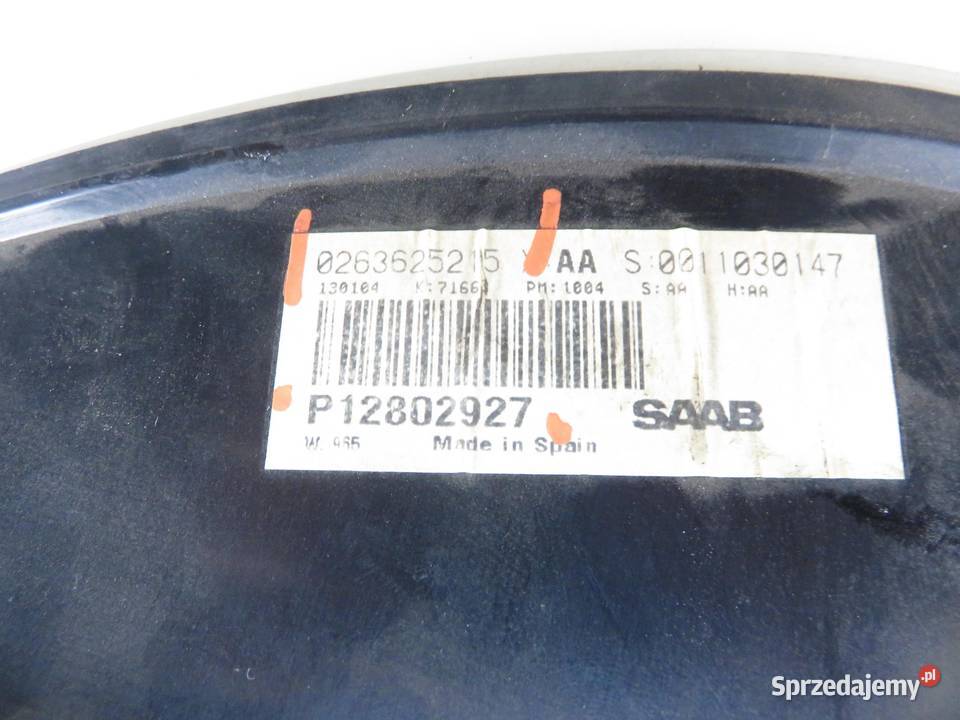 LICZNIK SAAB 93 II YS3F 22 TiD D223L 0263625215
