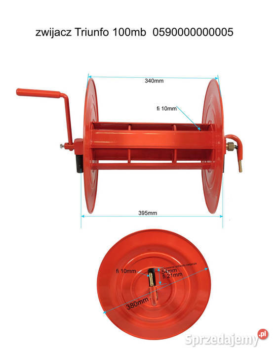 ZWIJACZ NA WĄŻ TRIUNFO 100M BEZ MOCOWANIA wielkopolskie Opalenica