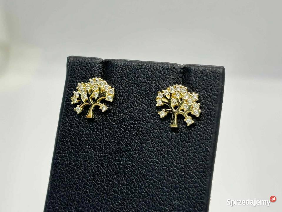 Nowe Złote Kolczyki pr 585 124g warmińsko-mazurskie