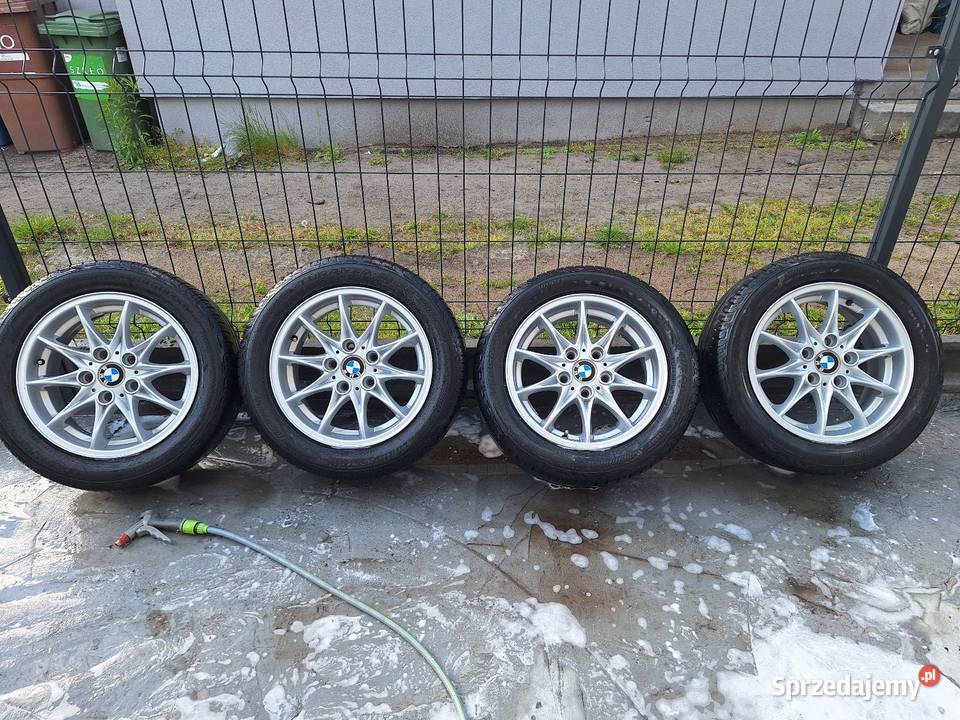 Felgi z oponami bmw 16 2255016 opony Stan Samochodowe kujawsko-pomorskie Bydgoszcz