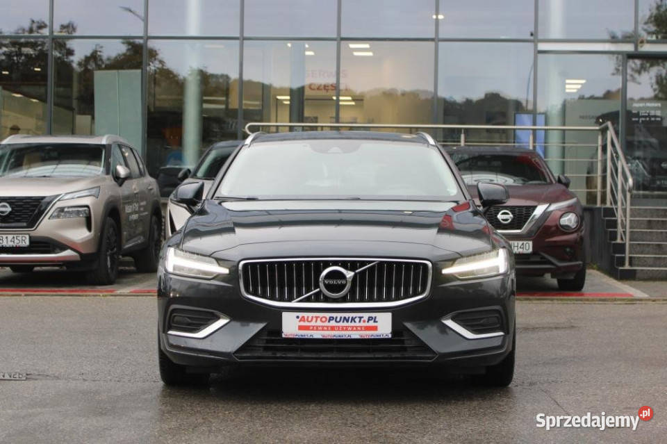Volvo V60 2019r Carplay Skóra LED Tempomat FV23 nieuszkodzony Kraków
