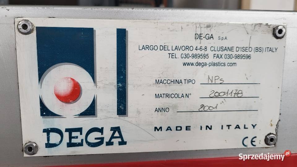 Taśmociąg płaski przenośnik taśmowy prosty DEGA Białogard