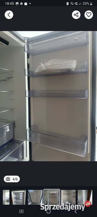 Lodówka Beko 2metry zapewniam transport 200cm Kórnik